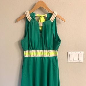 Judith March Rope Neck Dress